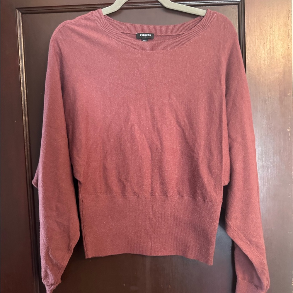 Express Women's Mauve Sweater